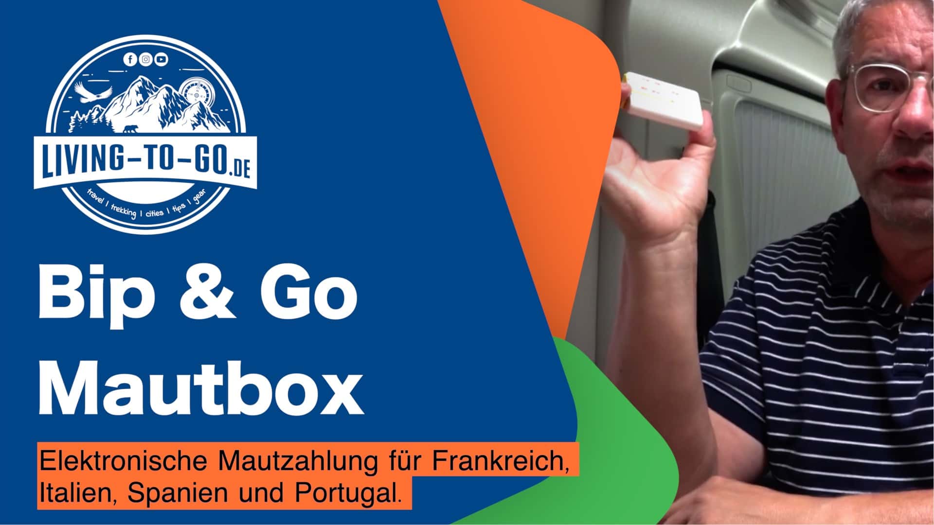 Elegantes Bip Go Mautbox Bilder