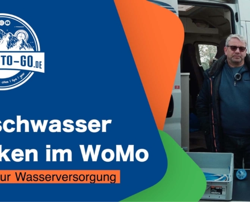 Frischwasser tanken im Wohnmobil