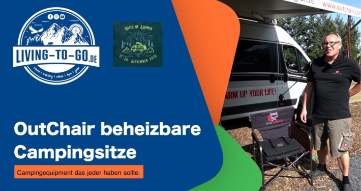 OutChair beheizbare Camping- und Outdoorsitze