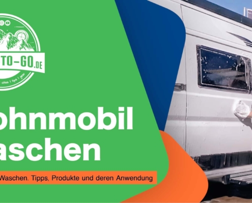 Wohnmobil waschen
