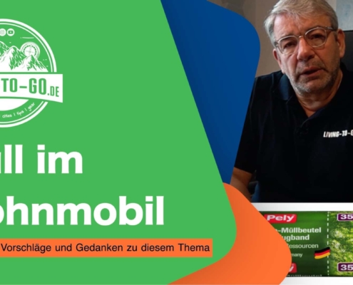 Müll im Wohnmobil