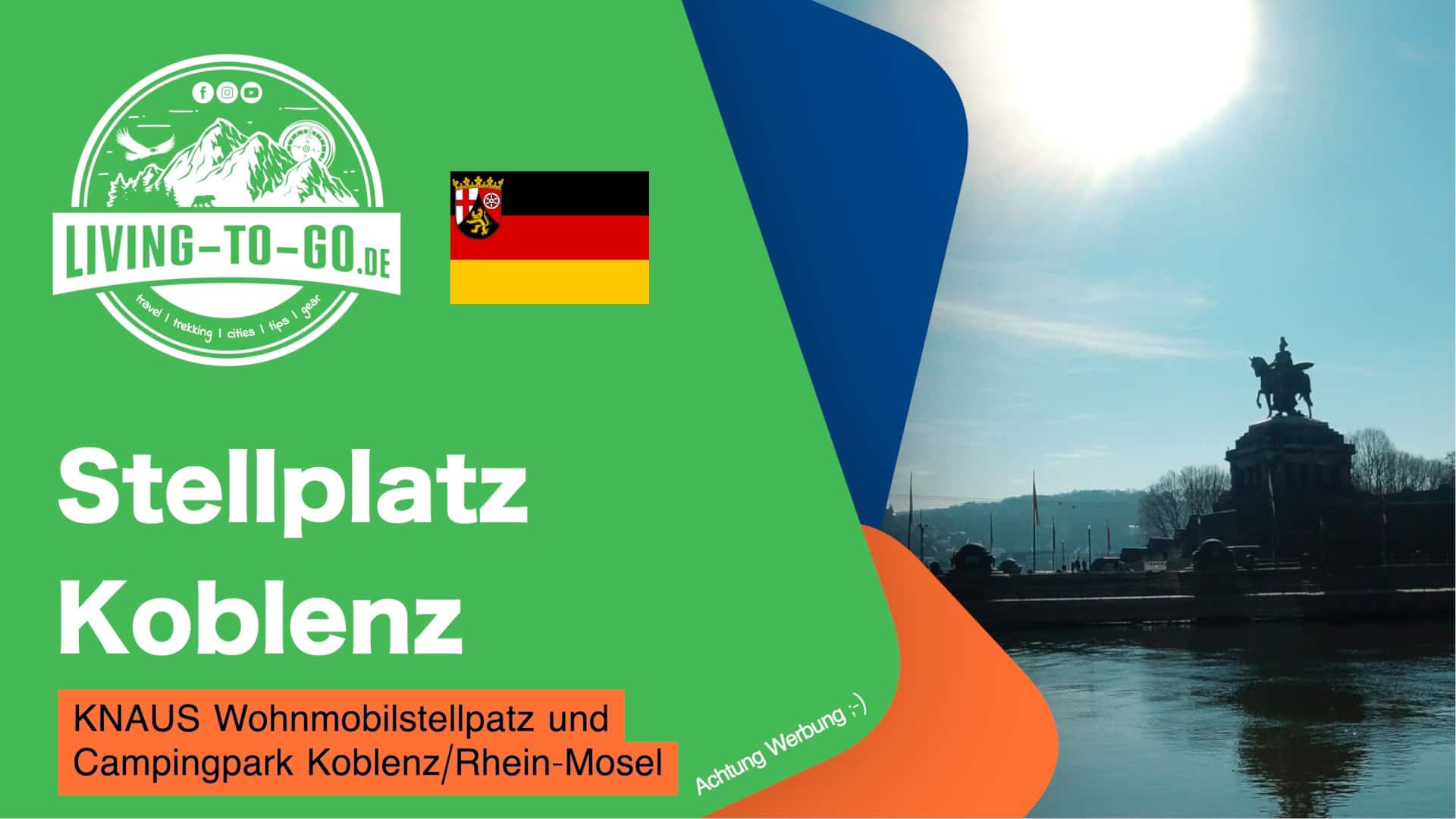 Stellplatz Koblenz am deutschen Eck
