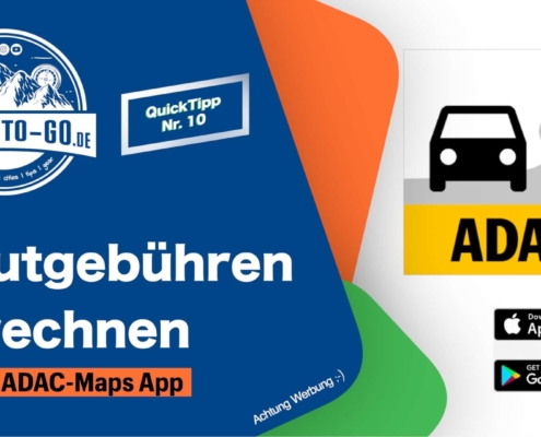 Mautberechnung in Europa ADAC App