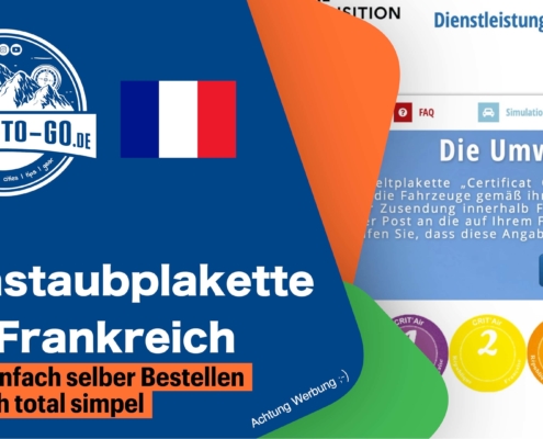 Umweltplakette Frankreich