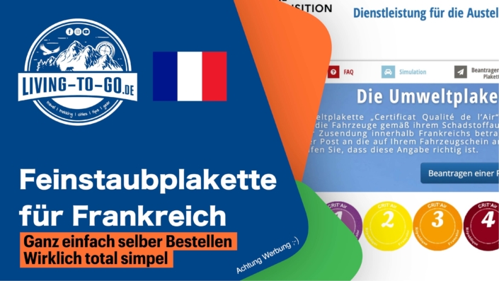 Umweltplakette Frankreich
