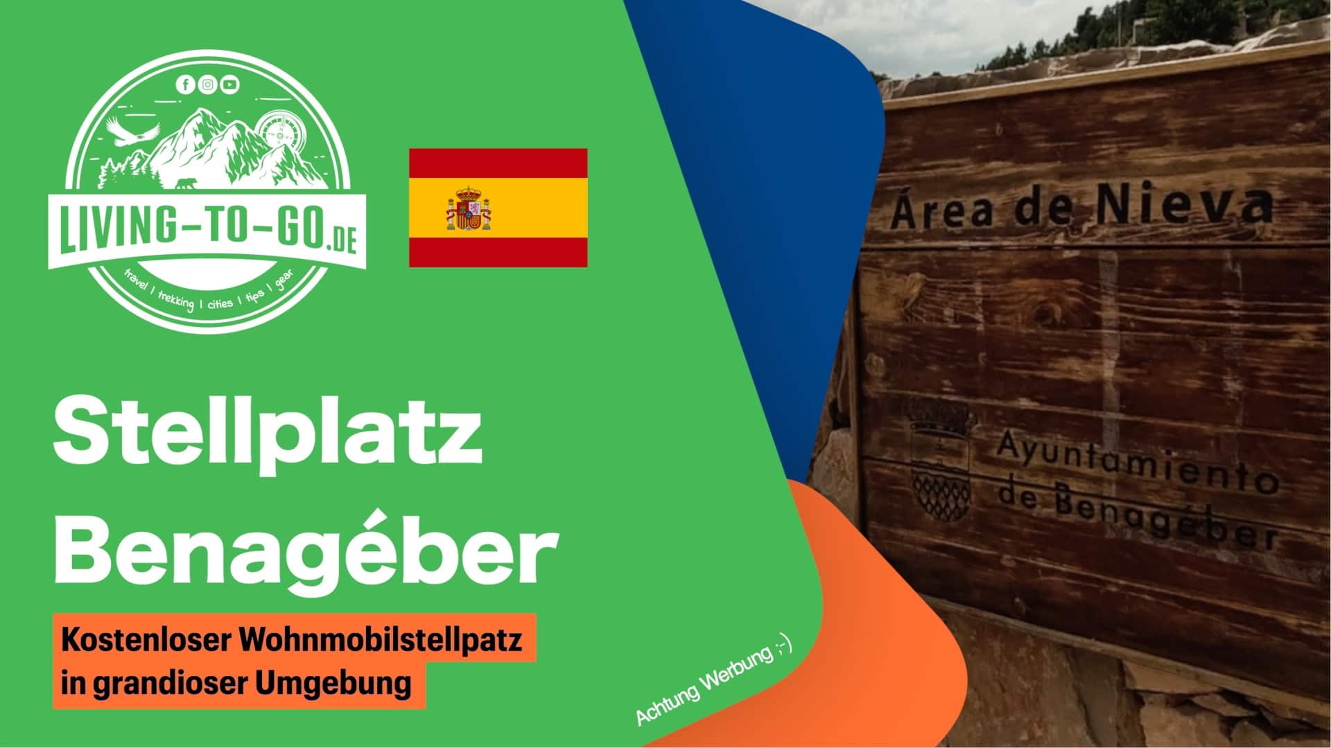 Stellplatz Benageber Spanien