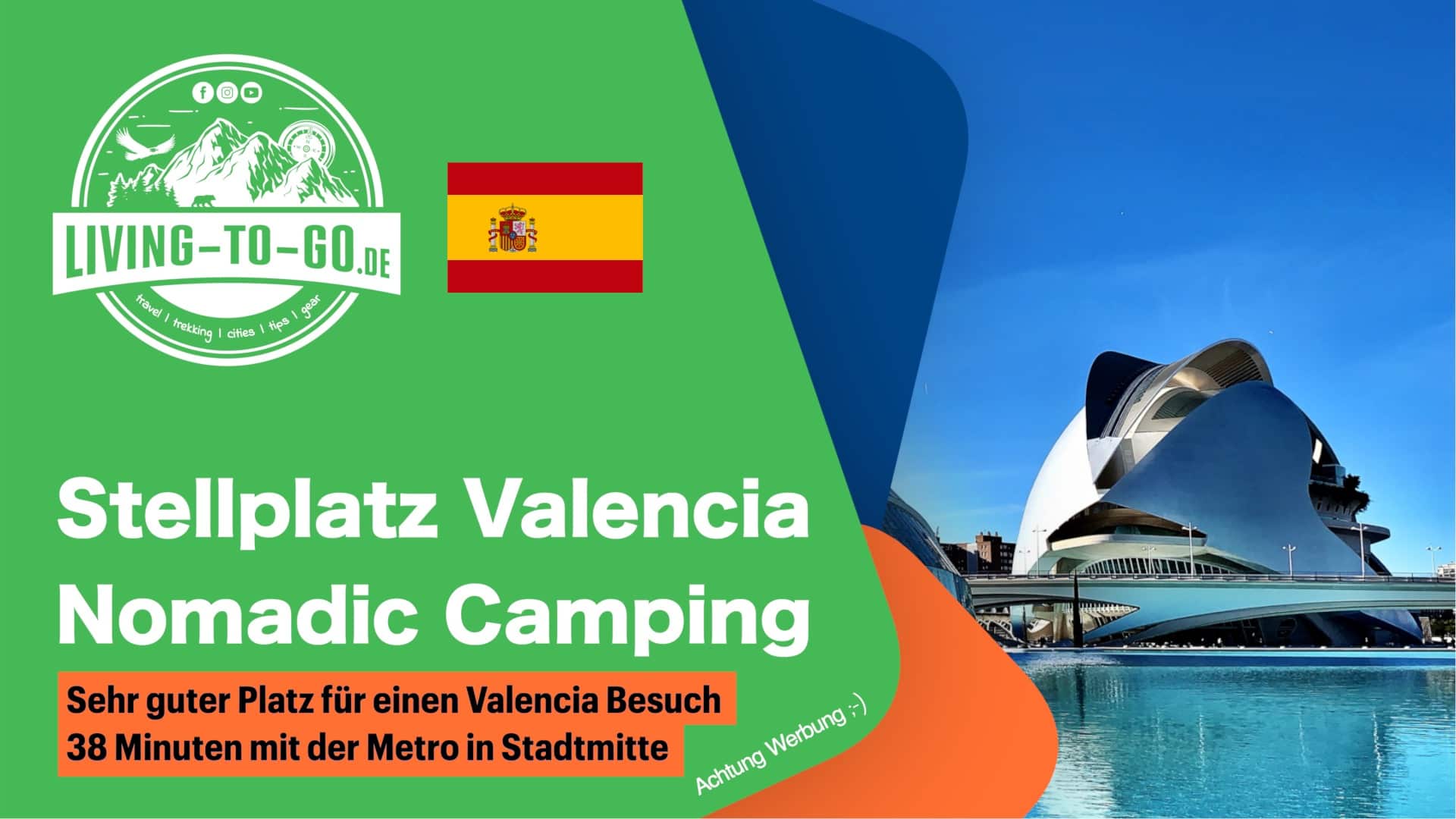 Stellplatz Valenci Nomadic Camping Car Spanien