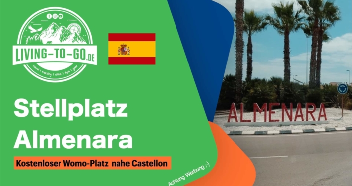 Wohnmobilstellplatz Almenara Spanien