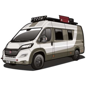 campervan-fahrerseite-maenner-premium-t-shirt