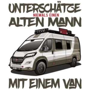 unterschaetze-niemals-einen-alten-mann-maenner-premium-t-shirt