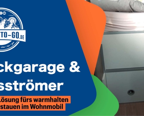 Heckgarage aubauen im Wohnmobil