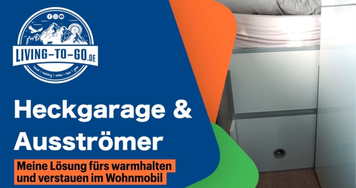 Heckgarage aubauen im Wohnmobil