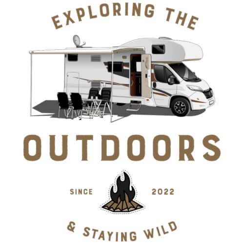 alkoven-wohnmobil-exploring-the-outdoors-maenner-premium-t-shirt