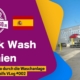 Wohnmobil waschen in Spanien