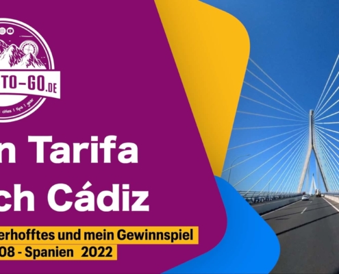 Mit dem Wohnmobil von Tarifa nach Cadiz