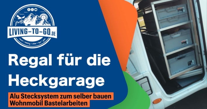 Regal für Wohnmobil Heckgarage