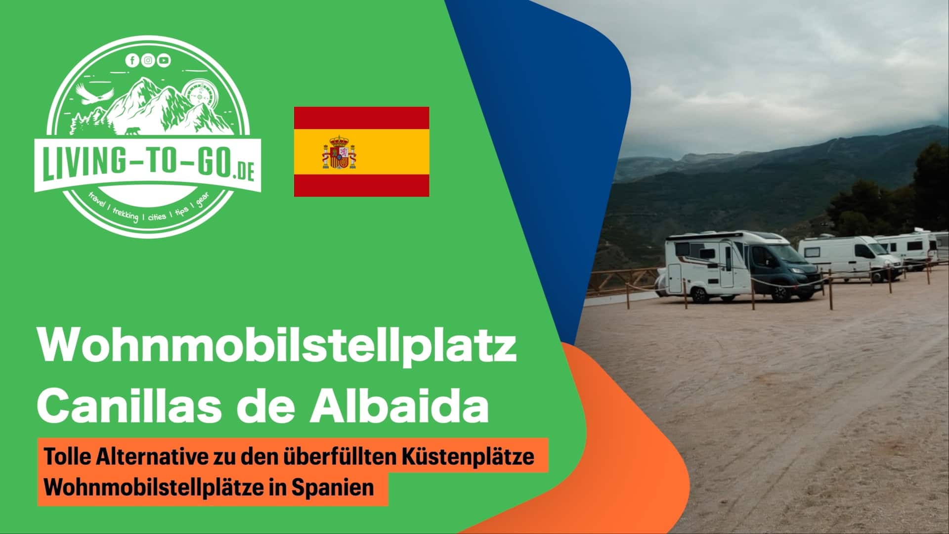 Stellplatz Canillas de Albaida in Spanien