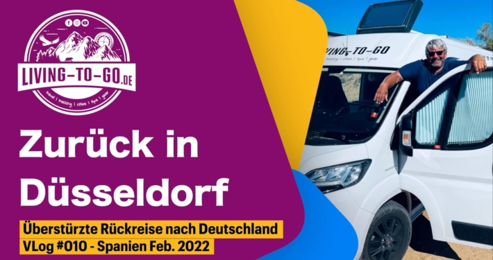 Rückreise von Spanien nach Deutschland mit dem Wohnmobil