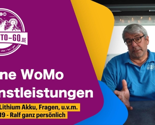 Dienstleistung für Wohnmobile