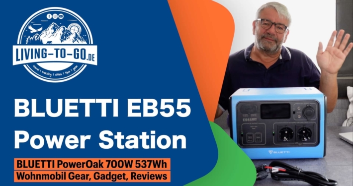 BLUETTI PowerOak EB55 Portable Power Station 700W 537Wh