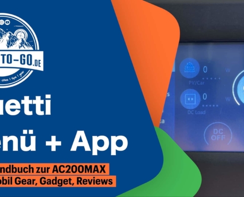 Bluetti Menü und Bluetti App genau erklärt