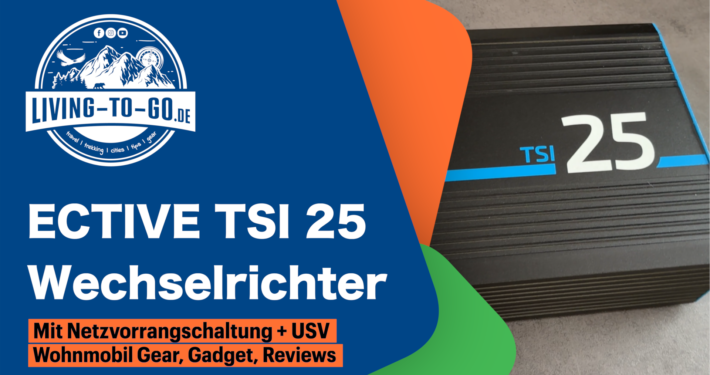 ECTIVE TSI 25 2500W/12V Sinus-Wechselrichter mit NVS- und USV-Funktion