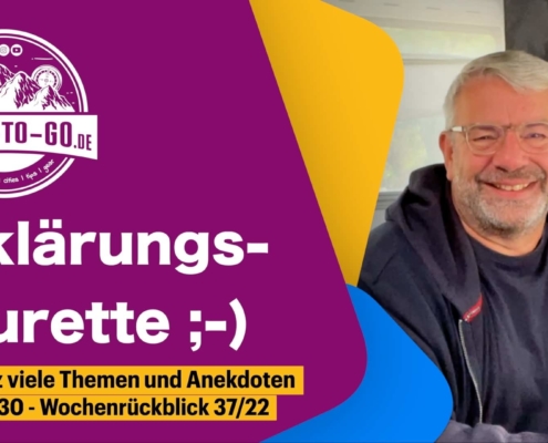 Wohnmobil Themen und Anekdoten