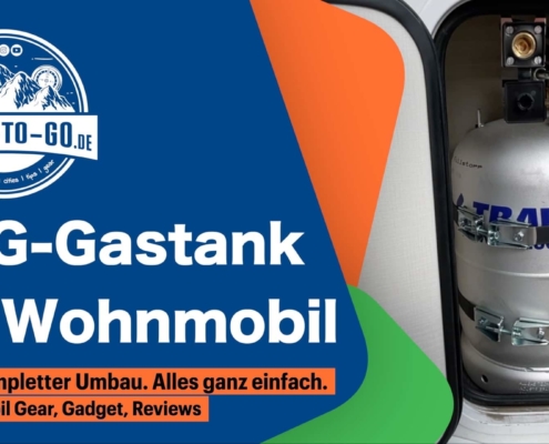 LPG-Gastank im Wohnmobil