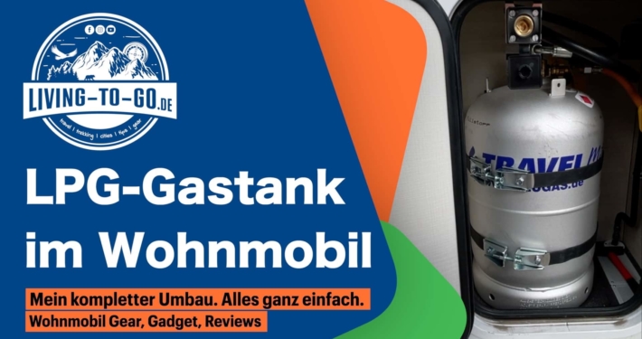 LPG-Gastank im Wohnmobil