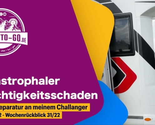 Kapitaler Feuchtigkeitsschaden Challenger 250