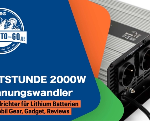 WATTSTUNDE 2000W Spannungswandler für Lithium Batterien