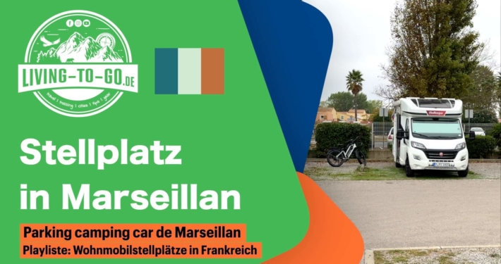 Wohnmobilstellplatz Marseillan, Frankreich