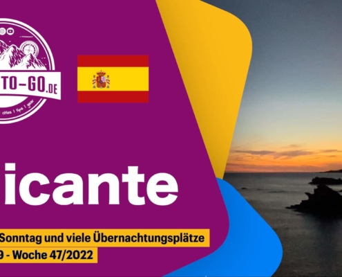 Alicante, YouTube Einnahmen, Wohnmobil Stellplätze