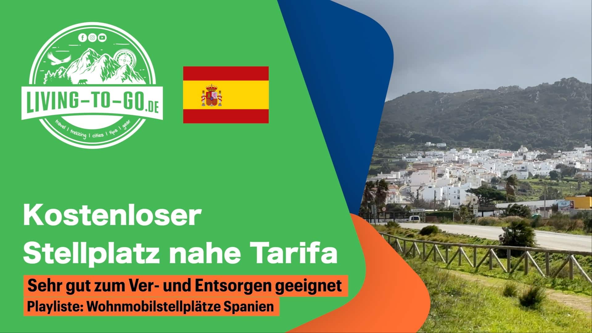 Kostenloser Stellplatz nahe Tarifa