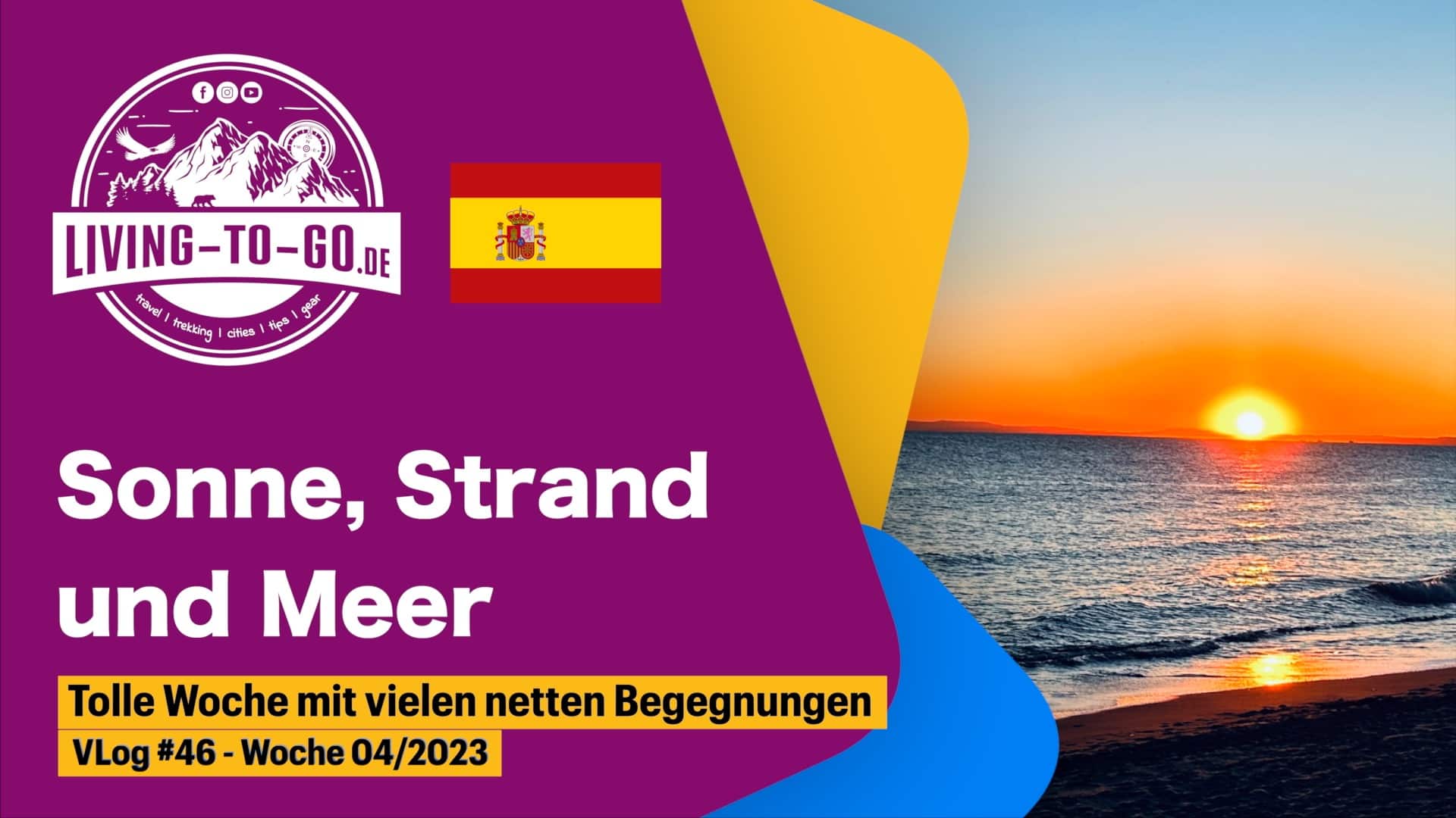 Vlog 46 Sonne, Strand und Meer Livingtogo.de
