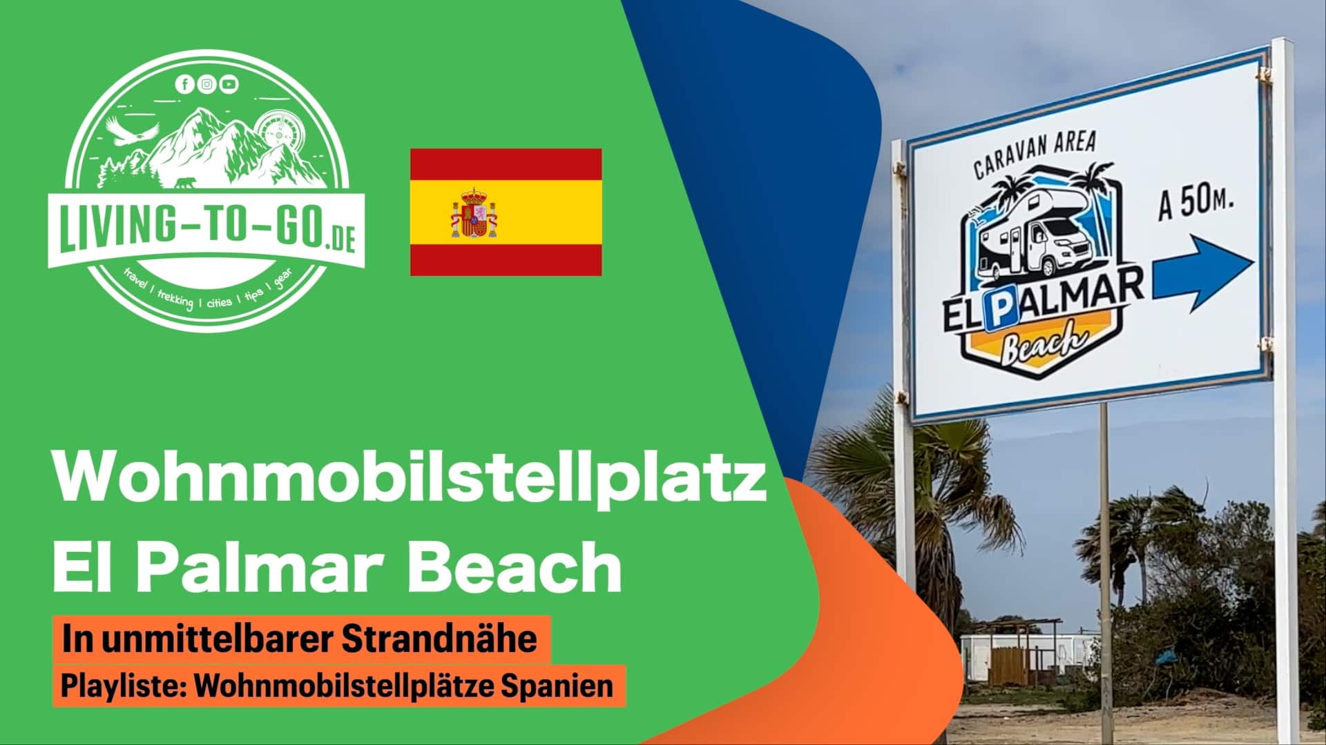 Wohnmobilstellplatz El Palmar Beach