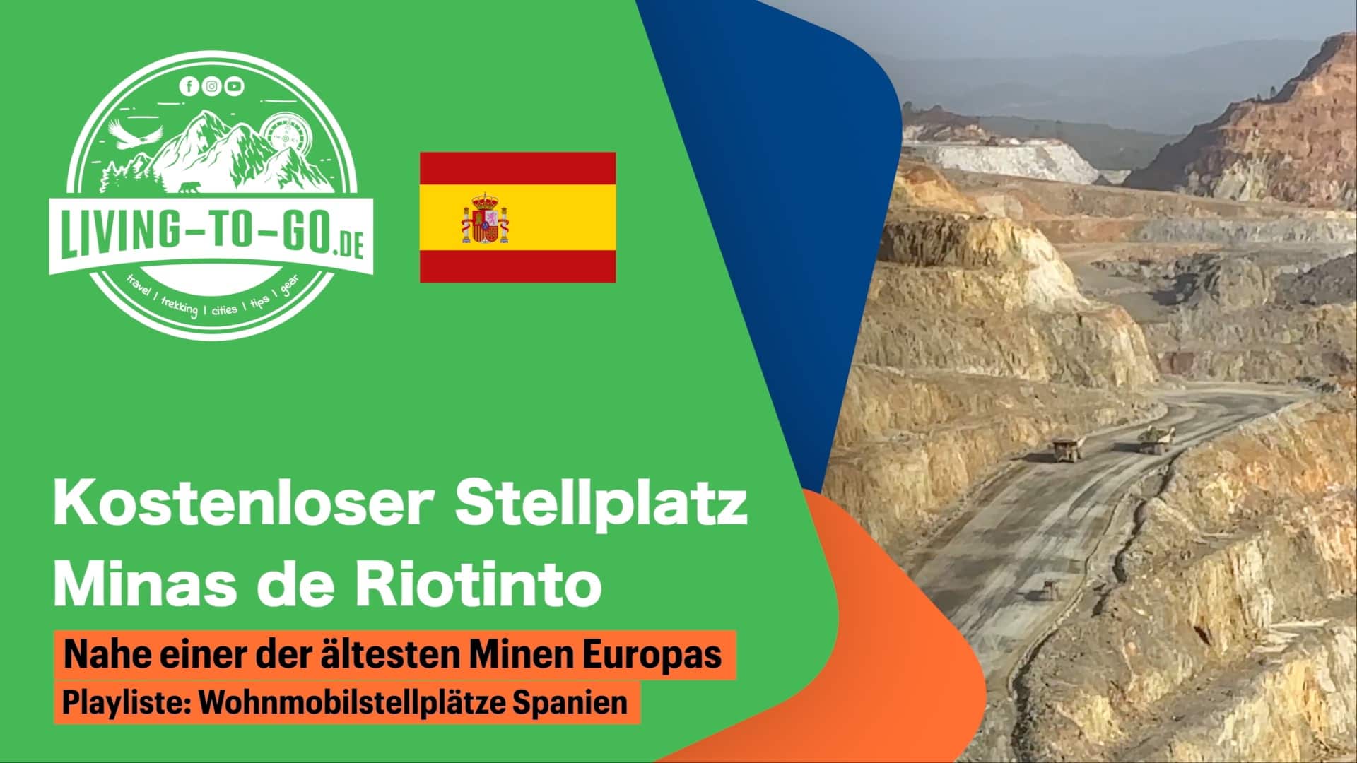 Wohnmobilstellplatz Minas de Riotinto