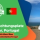 Übernachtungsplatz Ribamar, Portugal