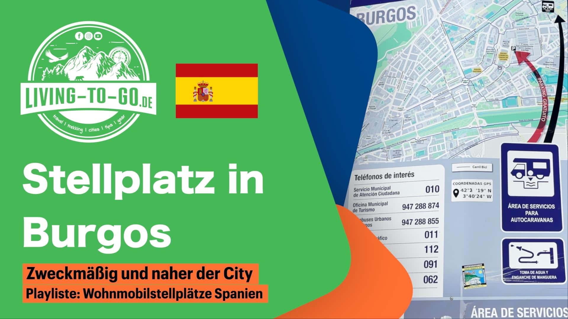 Wohnmobilstellplatz Burgos