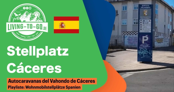 Wohnmobilstellplatz Cáceres