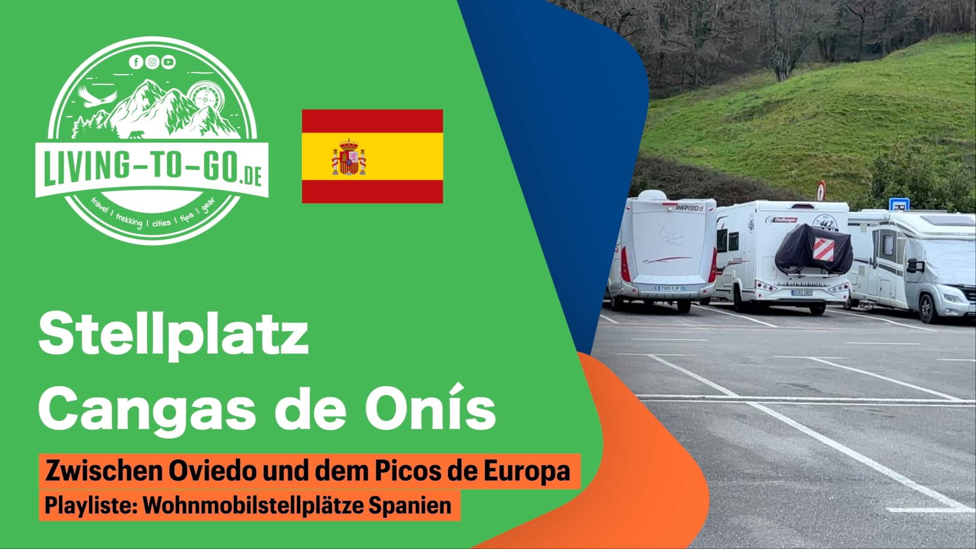 Wohnmobilstellplatz Cangas de Onís