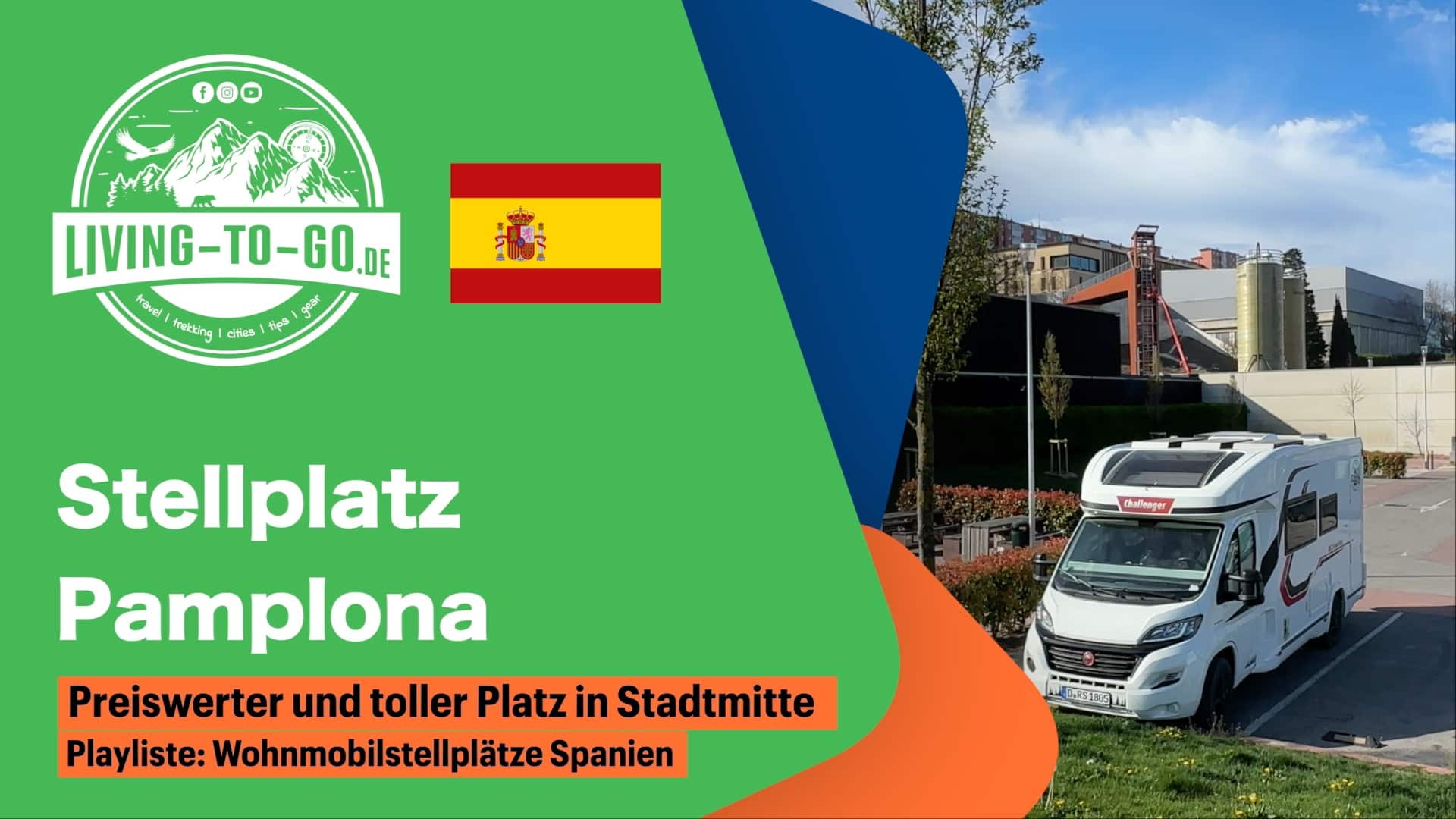 Wohnmobilstellplatz Pamplona