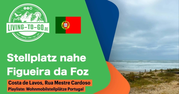 Wohnmobilstellplatz nahe Figueira da Foz