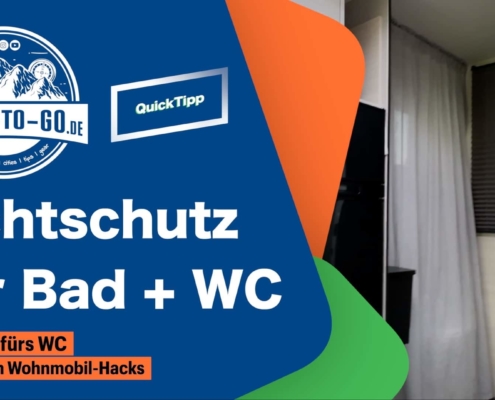 Sichtschutz für Bad + WC