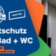 Sichtschutz für Bad + WC