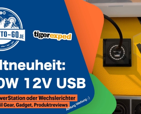 TigerExped 100 Watt 12 Volt USB Dose