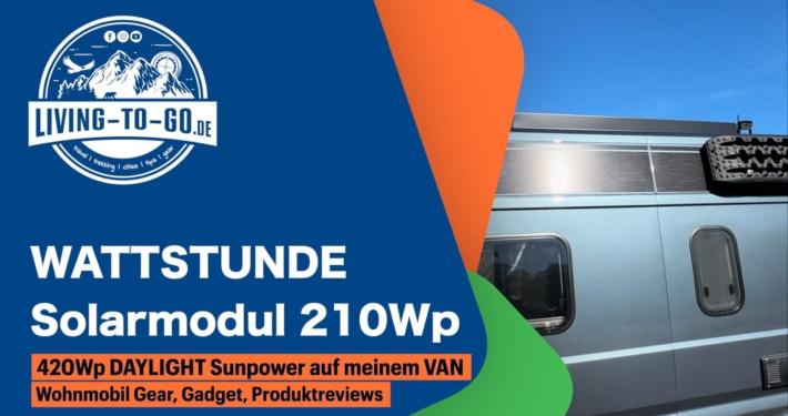 WATTSTUNDE® WS210SPS DAYLIGHT Sunpower Solarmodul 210Wp